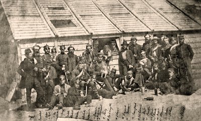 18. Royal Irish Regiment Camp, Sewastopol, Mai 1856 von James Robertson